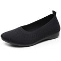 Jingrui Old Beijing Cloth Shoes Women's Single-Layer Shoes Spring and Autumn Summer Flying Mom Shoes Black Work Shoes Soft Sole Shoes Breathable. 