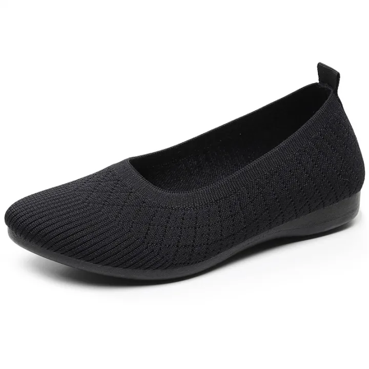 Jingrui%20Old%20Beijing%20Cloth%20Shoes%20Women's%20Single-Layer%20Shoes%20Spring%20and%20Autumn%20Summer%20Flying%20Mom%20Shoes%20Black%20Work%20Shoes%20Soft%20Sole%20Shoes%20Breathable%20-%20Image%202