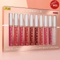 CAKAILA 10pcs/set Lip Gloss Matte Velvet Lipstick Waterproof Long-lasting Liquid Lipstick Women Moist Lip Tint. 