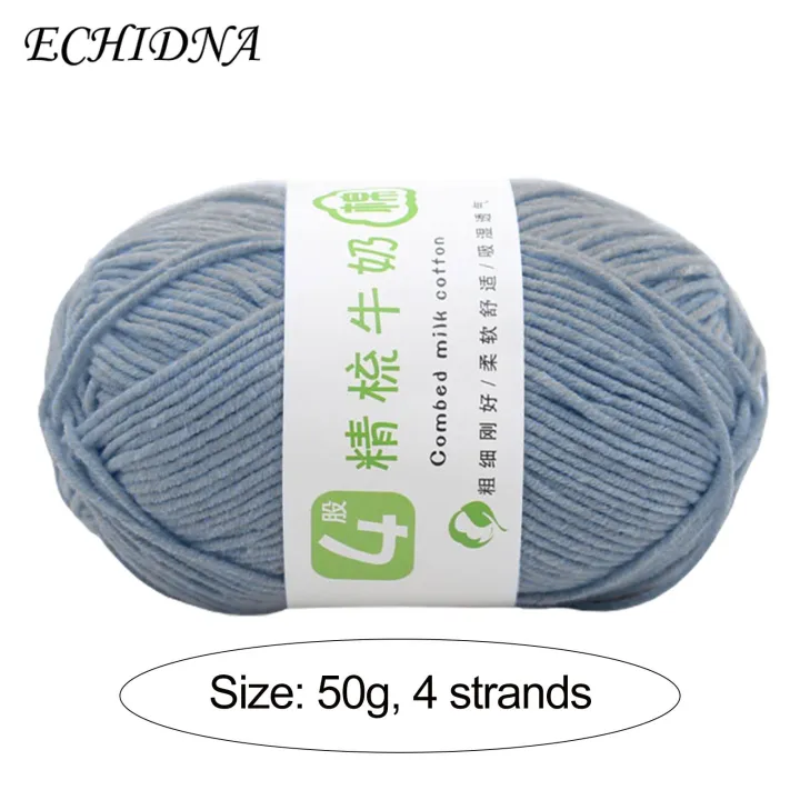 ECHIDNA%20Crochet%20Yarn%20Anti-pilling%20Milk%20Cotton%20Knitting%20Yarn%20Needlework%20Accessories%20-%20Image%209