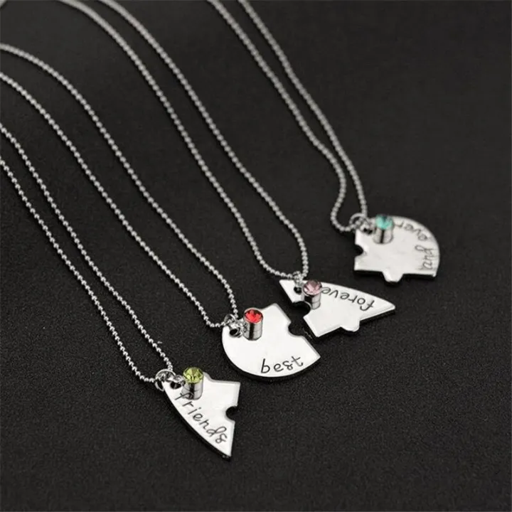 4%20Pieces/Set%20Best%20Friend%20Necklace%20Fashion%20Ladies%20Pendant%20Necklace%20Bff%20Jewelry%20Matching%20Necklace%20Couple%20Friendship%20Necklace%20Gift%20-%20Image%205