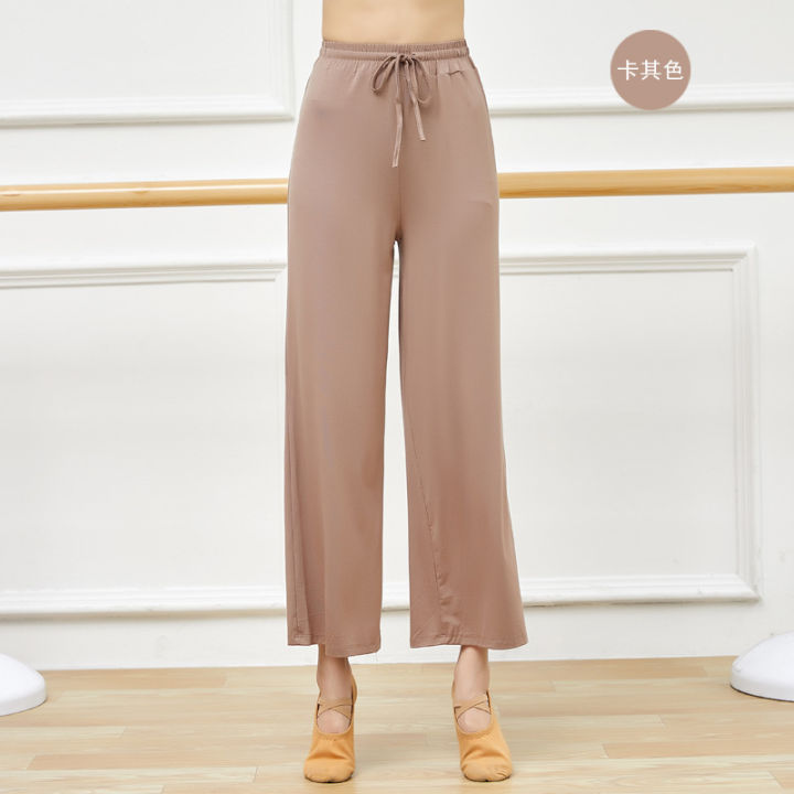 Modern%20Dance%20Wide%20Leg%20Pants%20High%20Waist%20Straight%20Drooping%20Modal%20Stretch%20Practice%20Pants%20Classical%20Dance%20Pants%20Yoga%20Dance%20Pants%20-%20Image%205