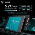 PHIXERO SSD HDD 2.5 Hard Disk SSD 1TB 2TB 512GB 128GB 256GB HD SATA 4TB Disk solid state drive Internal Hard Drive for Laptop PC. 