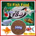Til 180 Fish Food 500g Floating Fish Feed Size 1.8mm. 