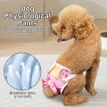 Dog Menstrual Pants Reusable Dog Diapers for Female Dogs in Heat Breathable Pet Panties for Puppy Washable Physiological Pants for Pet Female Dog Diaper. 