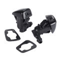 2pcs 8e5z17603a Plastic Windshield Washer Nozzles Front Spray Jet Kit For Ford Fusion/lincoln Mkz/ Milan 2008-2011 2012. 