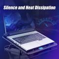 COOLCOLD A9 Gaming RGB Laptop Game Cooler 2 USB Ports 6 Fan Gaming Led Light Notebook Cooler for 13-18 Inch Stand for Laptop Macbook. 