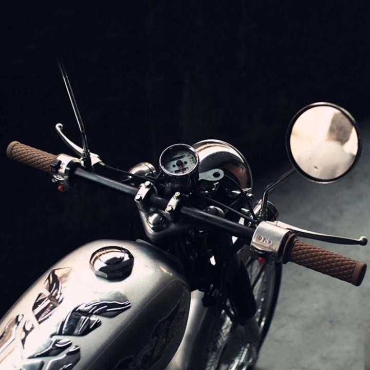 22MM Universal Motorcycle Handle Bar Grips Cafe Racer Handlebar Grip