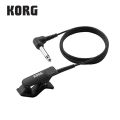Korg CM-200 CM300 Contact Microphone 1/4''(Dia6.3mm) male phone connector and (1.5m) shield - White/Black/Red. 