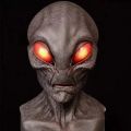 Alien Latex Mask Halloween Popular Terror Full Face Mask Headcover Men Women Masquerade. 