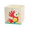 Cartoon Animal Pattern Kids Toy Storage Box With Flip Lid Linen Foldable Little Tikes Toy Box Chests Storage Laundry. 