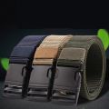 Tactical Nylon Belt For Man High Quality Trouser Men Belts Brown Outdoor Multi Functional Canvas Plastic Buckle Waistband DT043Basketball. 
