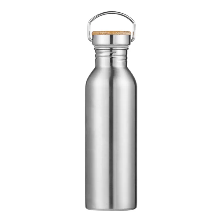 750Ml Large Capacity Stainless Steel Sports Bottle Leakproof Metal Water Bottle Environmental Water Bottle