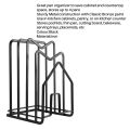 Chopping Board Organizer Stand Holder Cutting Board Rack. 