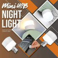 USB Plug Lamp  Mini Night Light -Computer Mobile Power Charging - Mini Smart LED USB Smart Bulb Protable Night, Mini LED Bulb, Plug-in, White, Warm White, Compact, Ideal for Bedroom, Bathroom, Nursery, Hallway, Kitchen Car USB Atmosphere Light. 