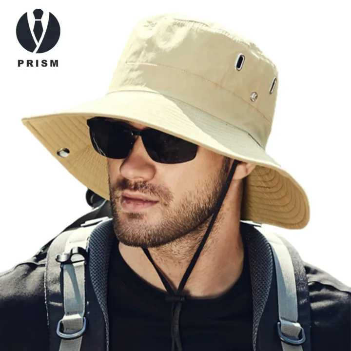 Prism%20New%20Fashion%20Summer%20Bucket%20Hat%20Cowboy%20Men%20Outdoor%20Fishing%20Hiking%20Beach%20Hats%20Mesh%20Breathable%20Anti%20UV%20Sun%20Cap%20Large%20Wide%20Brim%2060CM%20-%20Image%202