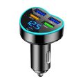 250W PD USB Car Charger Fast Charging Type C USB Phone Adapter in Car For iPhone 13 Pro Xiaomi Huawei Samsung Car Quick Charger. 