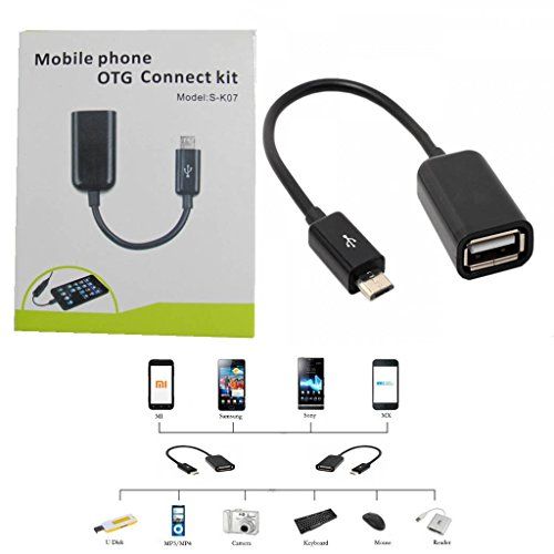 OTG USB Cable Micro USB To USB for Android Phone to Flash Drivees
