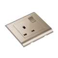 Modular Gold 13 Amp socket Outlet. 