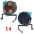 Wireless Charging Chip Coil NFC With Magnet Power Volume Flex Cable For iPhone 12 13 14 Mini Pro Max Plus Charger Panel Sticker. 