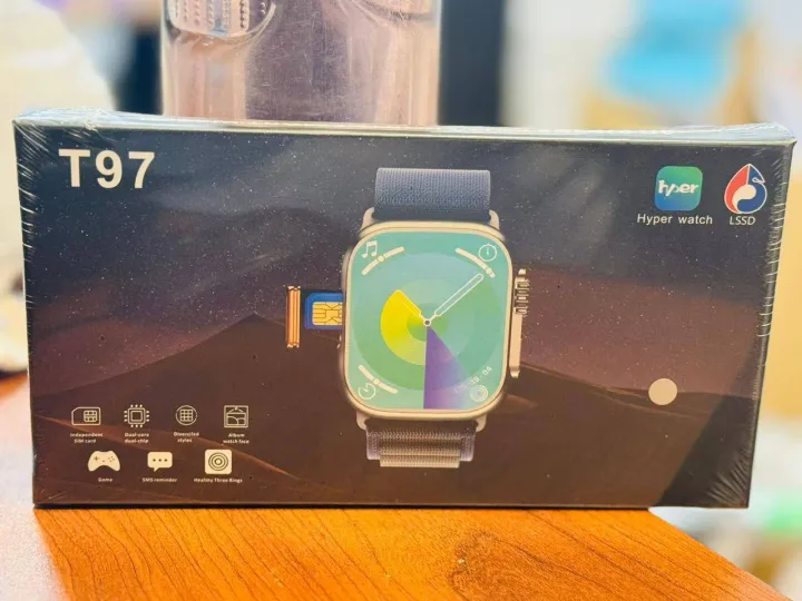 T97 Vip T97 Pro Phone Watch 4G call SIM Card Smart Watch | Daraz.lk