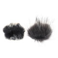 Furry Windscreen Muff Cover Foam Microphone Windproof Cover For Zoom H1 H1N. 