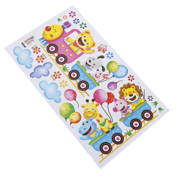 Animals%20DIY%20Train%20Wall%20Sticker%20for%20Kids%20Baby%20Room%20Nursery%20Home%20Decor%20Mural%20Art%20SEVICH%20-%20Image%208