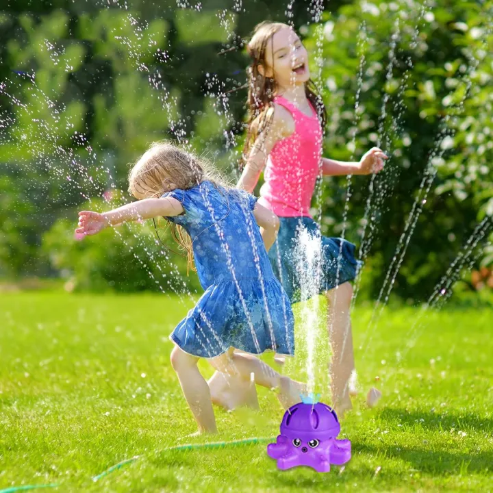 Kids%20Outdoor%20Water%20Sprinkler%20Octopus%20Toys,%20Toddlers%20Spray%20Water%20Bathtub%20Game%20Summer%20Backyard%20Lawn%20Bath%20Sprinkler%20Toy%20Nozzles%20And%20Spinning%20Hat%20For%20Girl%20Boys%20Play%20-%20Image%202