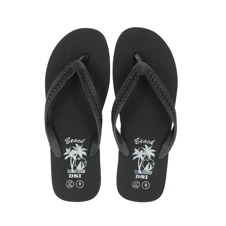 Beach%20Unisex%20Thongs%20Slippers%20Black%20-%20Image%202