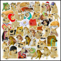 20/40pcs Dog Meme Stickers Shiba Inu Social Media Meme Stickers for Laptop Scrapbook Journal Kids Girls Boys Stickers. 