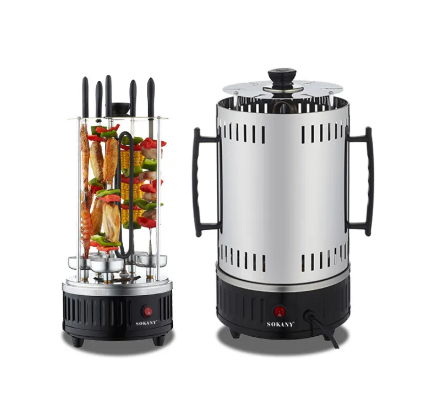 SOKANY Electric oven home smokeless grill automatic rotating barbecue ...