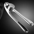 Handheld Garlic Press Ginger Crusher Zinc Alloy Garlic Mincer Garlic Crusher Easy to Squeeze and Clean Premium Kitchen Tools. 