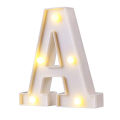 Alphabet Letter LED Night Light Lamp Outdoor Home Club Wedding Party Wall Decor. 