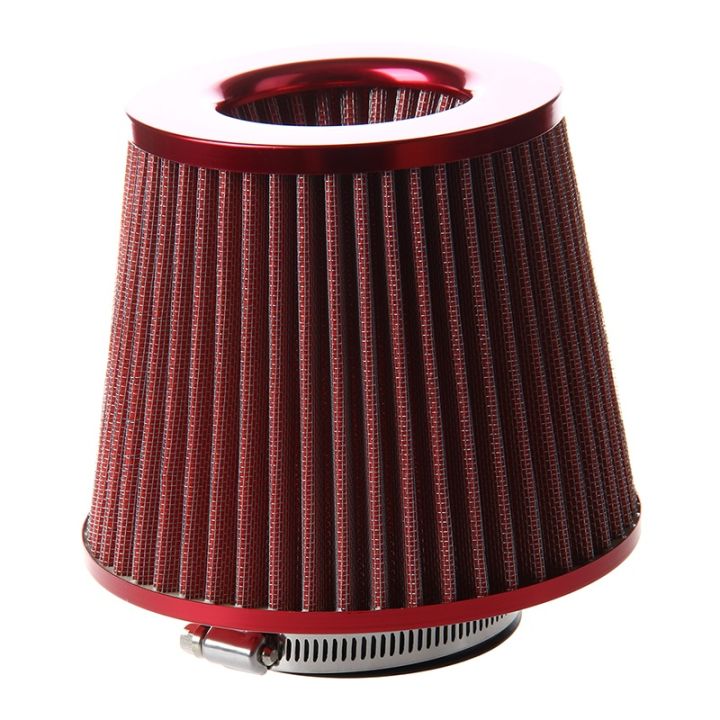 Universal%20Car%20Air%20Filter%20Vehicle%20Induction%20Kit%20High%20Power%20Mesh%20Cone%20Red%20Finish%20-%20Image%206