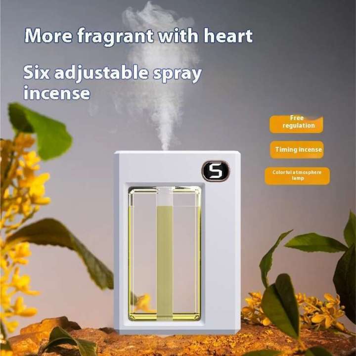 KUDIXIONG Automatic Spray Machine Intelligent Aroma Humidifier Household Hotel Bedroom Fragrance Air Conditioner In Bathroom Essential Oil