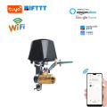 TUYA WiFi  Smart Gas/water Valve Smart Home Automation Control Valve for Gas/water Work with Alexa Google Assistant. 