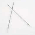 Kelli Stainless Steel Acne Needle Blackhead Remover Tool Kit Pimple Extractor Silver. 