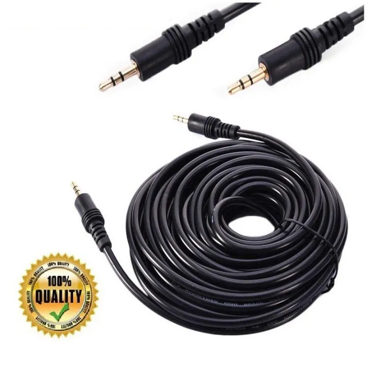 (1.5M / 3M / 5M / 10M) 3.5mm Jack Audio Cable 3.5 Male to Male Cable Audio AUX Cable for Car Headphone MP3/4