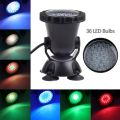 LED Underwater Spot Lights Waterproof Lamp RGB 36leds Underwater Spot Light Swimming Pool Fountains Pond Water Garden Aquarium-1 bulb UK. 