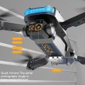 P15 Pro RC Folding Dual Camera Drone - 2.4Ghz - Wifi - App Control - Altitude Hold - HD Camera - 4K. 