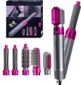 5 in 1 Multifunctional Hair Dryer Styling Tool, The Negative Ion Automatic Suction Hair Curler Detachable ,5-in-1 Multi-Head Hot Air Comb. 
