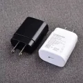Samsung 25W Travel Adapter 3A Super Fast Charging PD 3.0 Fast Charger USB-C UK Plug Wall Adapter For Galaxy S22 S21 Ultra S20 S20+ Note 20 10 10+ 5G A90 A80 A70 A71 A73 A53 A33 with USB Type-C Cable. 