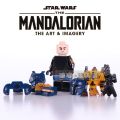 Compatible with New Star Wars Reloaded the Mandalorian Building Blocks Vizla Pobuffett Assembling Minifigures Toys. 