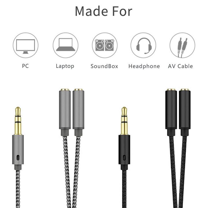 3.5mm%20Audio%20Splitter%20Cable%201%20Male%20to%202%20Female%20Headphone%20Microphone%20Adapter%20Copper%2026cm%20-%20Image%209