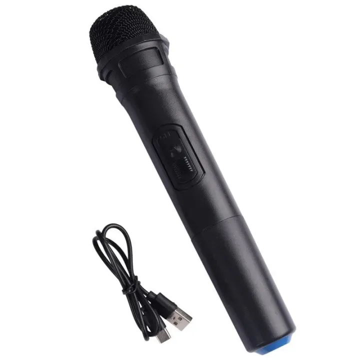 GTS%202129%20Wireless%20Bluetooth%20Portable%20Karaoke%20Speaker%20with%20Wireless%20Mic%20,USB,%20FM,%20AUX,%20and%20LED%20Lights%20-%20Image%202