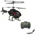RC Sky King Remote Control Helicopter Toy Model Flying Mini Resistance to Falling Stable RC Airplane Helicopter Aircraft Flashing Light with Remote Control Easy to Learn Good Operation Aircraft for Beginner Children. 
