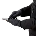 Autumn and Winter Fleece-lined Thick Wool Knitted Gloves Men's Touch Screen Warm Gloves Cycling Driving Cold-Proof Warm. 
