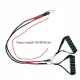 FS-Pull Down Cables Gym Handles for Cable Machines Triceps Arm Strength Extensions Fitness Home Gym Workout Equipment. 