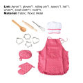 Kids Cooking Utensils Vivid Appearance Dress Up Clothes Kids Chef Combo. 
