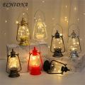 ECHIDNA Small Lantern Power Saving Retro Style Portable Night Lamp. 